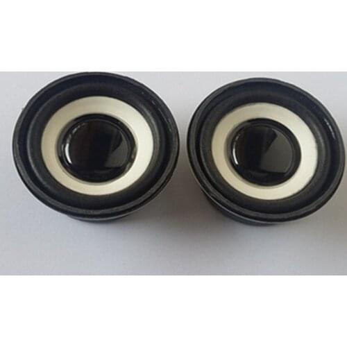 2pcs 57mm 8ohm 8Ω 3W Round speaker Loudspeaker Foam edge White pots 45 magnet