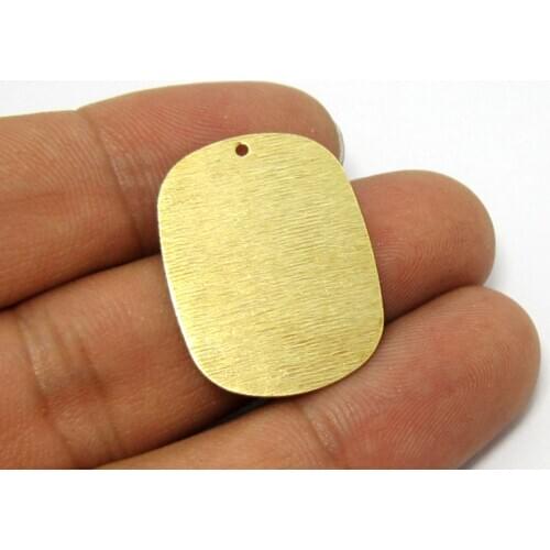 20pcs Brass charm 27x20mm Geometric Raw brass earrings pendant R552