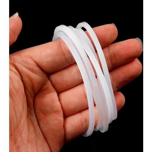 6Pcs/set Useful Replacement Gaskets Seal Rubber Ring Blade Flat/cross For Bullet M7S0