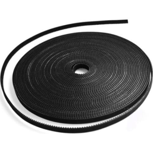 Anet 3d printer Parts 3pcs/lot 1.7m 6mm Width GT2 Timing Belt Fiber Reinforced Rubber tension belt For Reprap Prusa i3 A8 A6