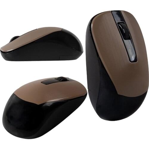 EVEREST SM-834 1600 DPI USB OPTICAL WIRELESS MOUSE BLACK-SILVER-GRAY-BROWN