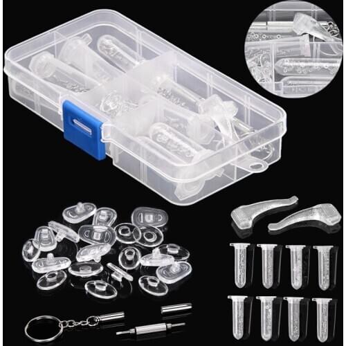 Glasses Eyeglasses Repair Tool Screws Screwdriver Nose Nut Assorted Kit Set Eyeglass Screwdriver Sunglass Watch Repair Kit