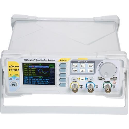 Signal Source And Accessories KKmoon 60MHz Dual Channel DDS Function Arbitrary Waveform Signal Generator Pulse Signal Source