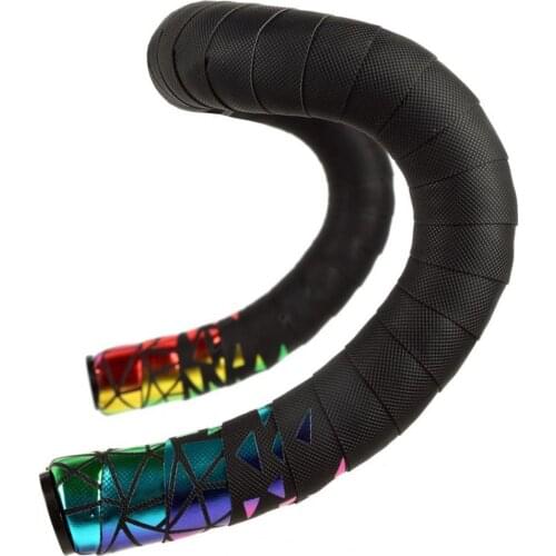 Bicycle Handlebar Tape Anti-Vibration Wearable EVA Bent Cycling Road Bike Tapes Racing Breathable Non-Slip Handle Bar Belt Wrap