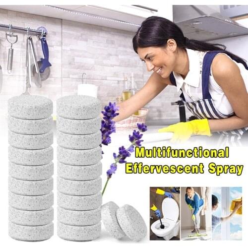 Multi Effervescent Spray Concentrate Cleaner Home Toilet Fresh-Keep Cleaner Lavender Cleaner Cleaning Chlorine Tablet Clean Spot