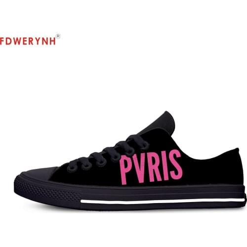 Mens Casual Shoes Board PVRIS Lace-Up Canvas Round Cross Strap Ladies Casual Man Shoes Comfortable