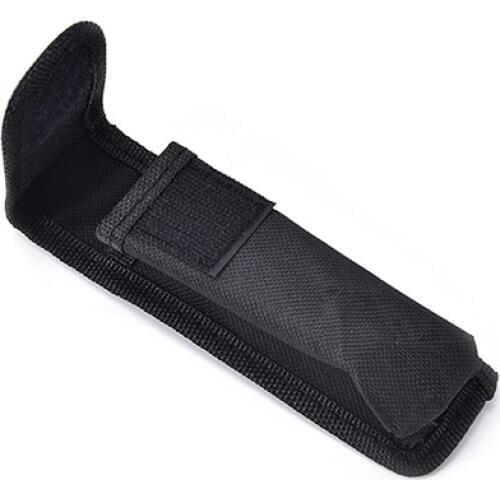 Nylon Waist Belt Hunting Bag Flashlight Pouch LED Flashlight Holster Torch Pouch Outdoor Tactical Military Tool 1PCS