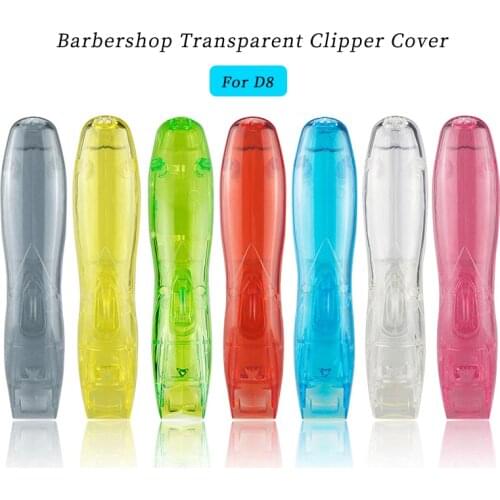 Barbershop Transparent Clipper Upper Cover Barber Trimmer Replacement Shell, For D8 Clipper Modification Accessories