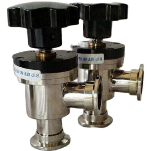 Manual vacuum flapper valve