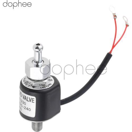 Dophee 1pcs Inlet Iron Solenoid Valve 220-240V Industrial Electric Iron Parts For MN-777R MN-787 94A Iron