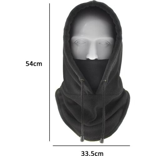 Winter Fleece Cap Windproof Mountain Climbing Cap Warm Mask Hat Ski Bike Motorcycle Neck Warm Cap Bicycle Warm Hat