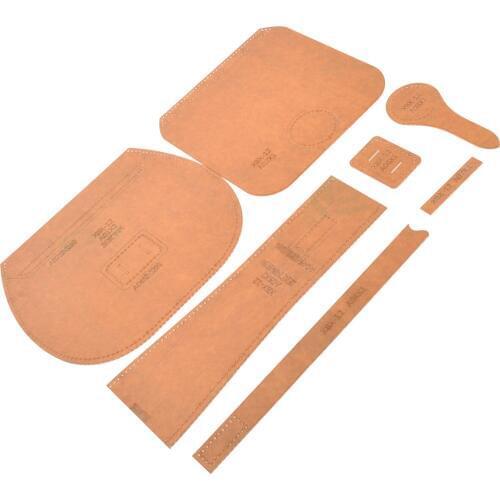 1 Set Acrylic Template Leather Craft Bag Pattern Stencil Durable Tool for Leather Handcrafts Lovers DIY Handbag Shoulder Bags