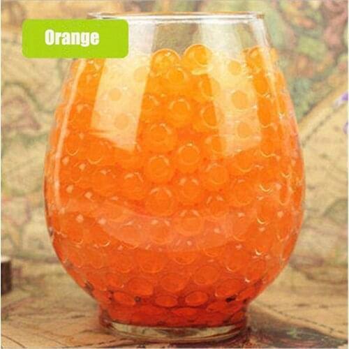 1000pcs Crystal Mud Hydrogel Gel Childrens Toys Water Drops Growing Water Balls Wedding Home Decoration 2021 5z