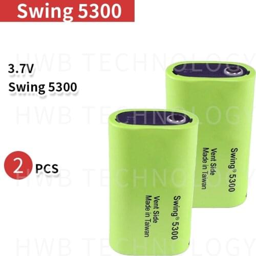 2pcs BOSTON SWING 5300mAh low temperature fuel battery cell 3.7v 13A discharge