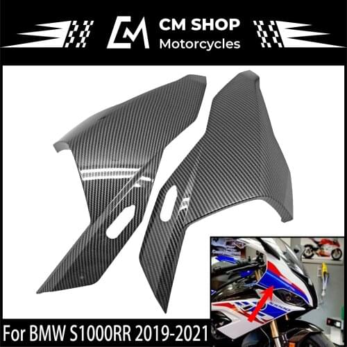 Motorcycle Parts Carbon Fiber Fairing Front Protective Shell ABS Injection Molded Suitable For BMW S1000RR 2019 2020 2021