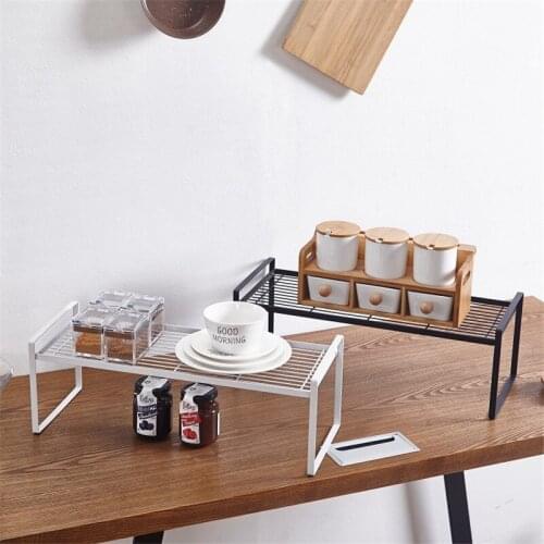 ILFML Kitchen Stratified Storage Shelf Draining Rack Bathroom Organizer Holder Practical Tool