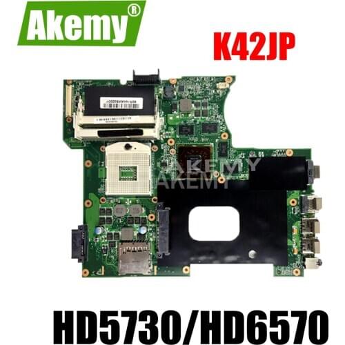 K42JA REV:2.0 For Asus K42J K42JA A40J X42J A42JLaptop Motherboard Main Board Card Tested Well HD5730 / HD6570