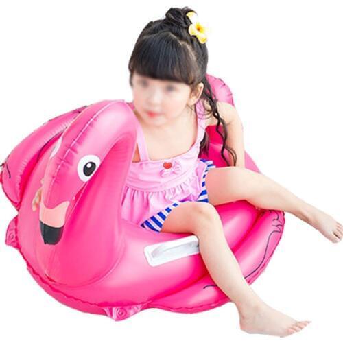 Inflatable Flamingo Pool Float Boat Swimming Ring Float Children Tube Raft Kid Air Mattresses Ring Summer Water Fun Pool Toy