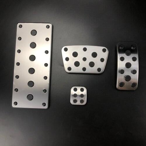 Car Accelerator Pedal Pad Cover Foot Throttle Pedal Cover Sport Racing Model For TOYOTA Fortuner SWA 4 Tuner AN50 AN60