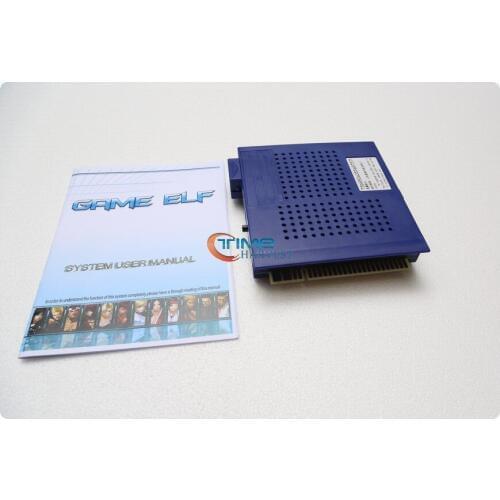 New Arrival Classical games GAME ELF 750 in 1 board for CGA monitor and LCD VGA horizontal monitor game machine/arcade cabinet