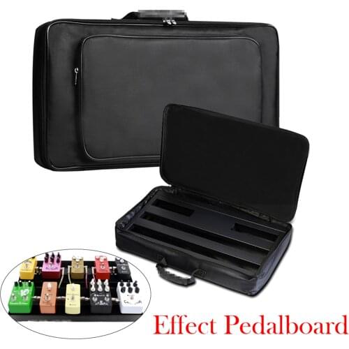 Electric Guitar Effect Pedal Board 470x270x40mm Portable guitar pedal board for Guitar Accessories guitar parts