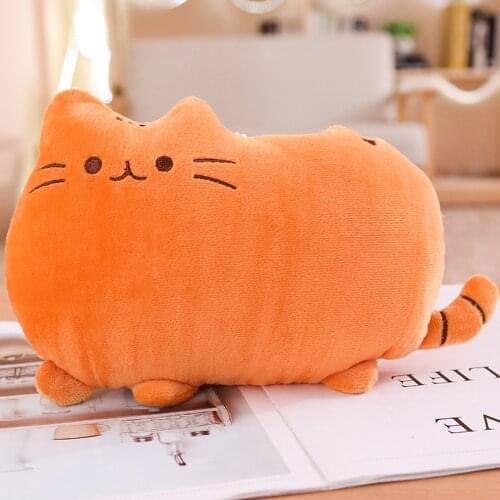 25cm Plush Cat Toys Pillow Stuffed Toys Animal & Plush Toys Soft Cat Pillow Stuffed Cat Doll For Kids Girl Gift Cheap Sofa Toys