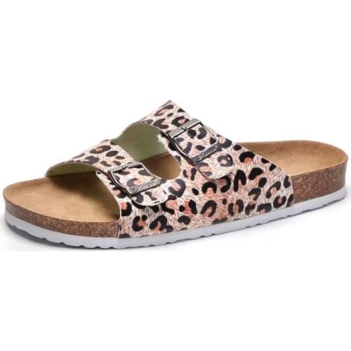 Summer Slippers Women Casual Leopard Clogs Beach Sandals Valentine Slip On Shoes Home Shoes Women Zapatos Feminino