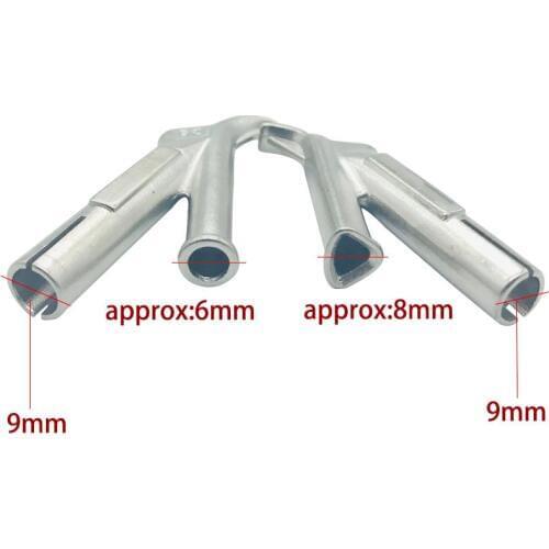 Speed Welding Nozzle Round and Triangular Style Welding Tip For Plastic Leister Vinyl Welder 5mm and 8mm For Choose