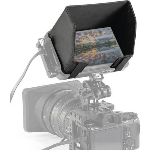 SmallRig DSLR Camera Directors Monitor Sun Hood for Atomos Ninja V Nylon Easy to Take On and Removed 2269