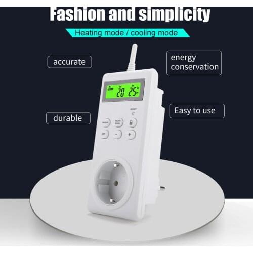 Gsm Smart Socket Sms Control Lithium Battery Power Socket Gsm Wall Switch Socket with Temperature Sensor Household Socket