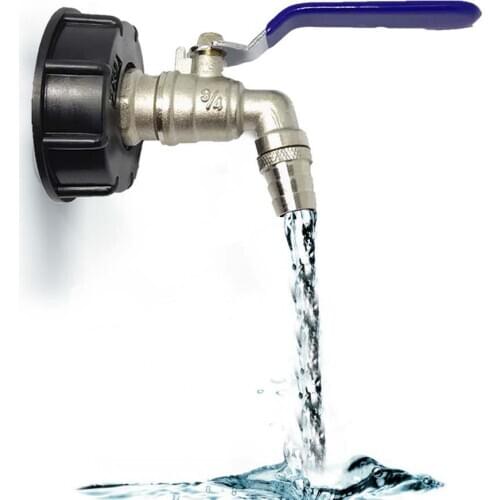 High Quality Solid Stainless Steel 3/4 Inch Adapter Faucet For Home Connectors For Garden Irrigation Washing Machine Faucet