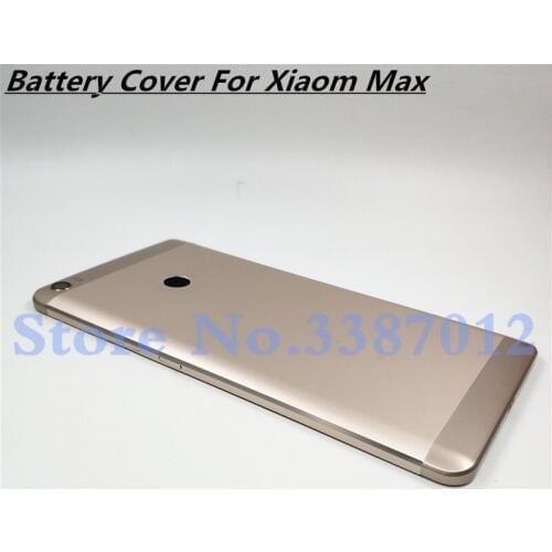 Rear Housing Case For Xiaomi Mi Max MiMax Back Battery Cover + Side Keys