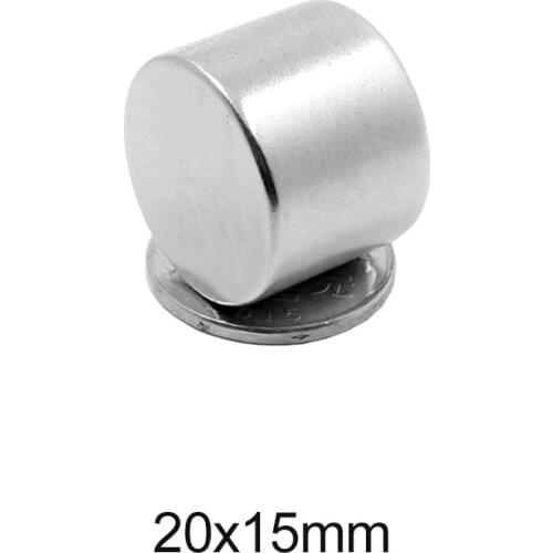 1/2/5/10pcs 20x15 mm Strong Permanent Magnet 20mmx15mm Bulk Round Magnets 20x15mm Disc Neodymium Magnet sheet 20*15 mm N35