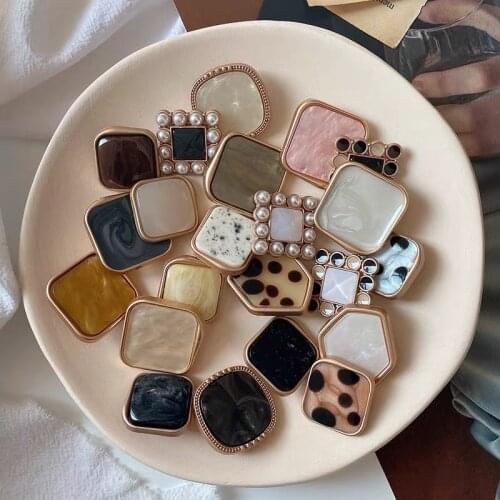 10pcs Metal Buttons For Clothing DIY Apparel Sewing Decorative Button For Crafts Accessories GT-9070