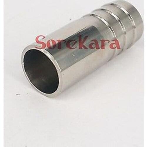 38mm 1.5" Tube O/D 304 Stainless Steel Sanitary Hose Barb Weld Pipe Fitting Connector