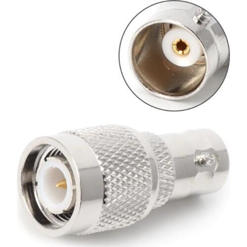 2019 New BNC Female Jack To TNC Male Plug RF Connector Coaxial Converter Adapter Straight Electrical Equipment