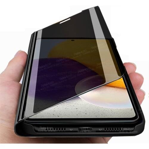 For Samsung A72 5G Case Smart Mirror Flip Magnetic Case For Samsung Galaxy A 72 Sumsung A72 Phone Cover Stand Book Coque Fundas