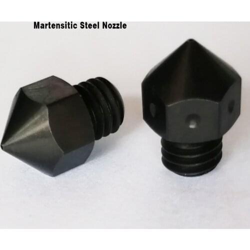 CreatBot Hotend Harden Nozzle Martensite Nozzle 0.4mm for F160 F430 D600PRO 3D Printer Part