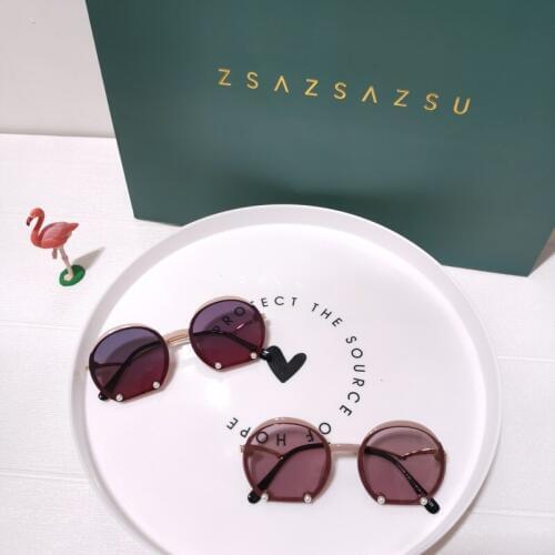 Childrens polarizing sunglasses new marketing t20309 fashion round frame street shooting mirror