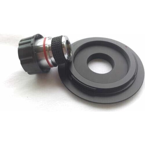 Canon EOS To RMS Microscope Objective Kit For Micro Photography W/ 4X Objective