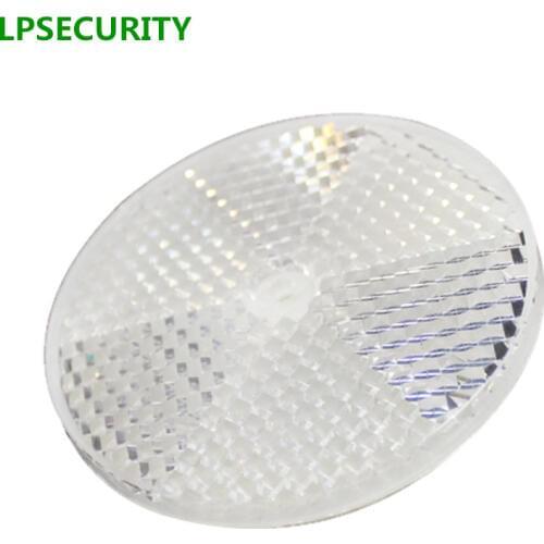 LPSECURITY retroreflective photoelectric sensor proximity switch board/beam photocell sensor round reflector with diameter 84mm