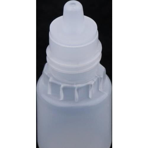 20 Pieces 3ml Reusable Empty Eye Drops Makeup Cosmetic Refillable Travel Bottles Jars