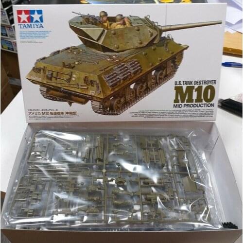 35350 U.S. Tank Destroyer M10 Mid Production Tamiya 1:35 plastic model kit