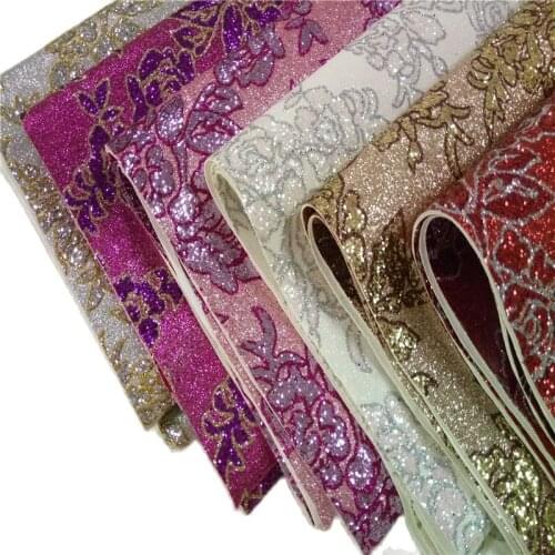 50m/Roll High Quality Glitter PU Leather Glitter Fabric For Wallpaper Wall Covering,Living Room Wallpaper