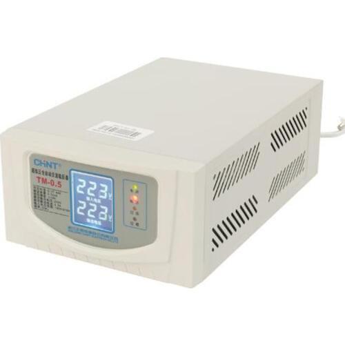 500VA Single Phase AC Voltage Regulator 500w Electronic Regulator Copper Household Fully Automatic Voltage Regulator TM-0.5