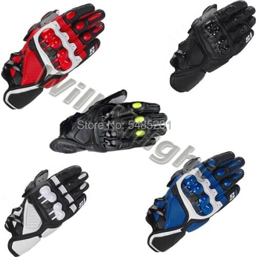 Astar Motocross Stars S1 Racing Gloves MTB Motorcycle Leather Gloves Guantes Moto Luvas Motorbike Riding Leather Gloves