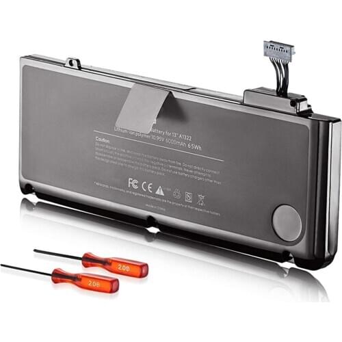 A1322 battery for Macbook Pro 13.3'' laptop A1278 Battery MB991LL/A MB990LL/A MB990J/A MC700 MC724 MD101 MD102 2009-2012 year