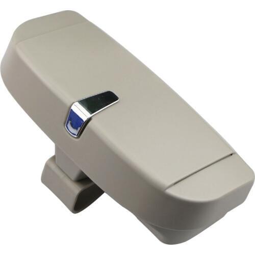 Carmilla Car Storage Box Sunglasses Eye Glasses Holder Box Case Card Clip for Nissan X-trail Qashqai Tiida for Audi for BMW Lada