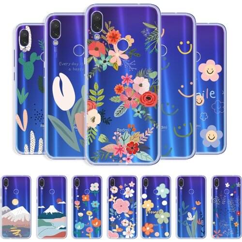 For Xiaomi Redmi Note 7 Case Clear Protective Case For Redmi Note 7 Pro Transparent Soft Phone Shell For Redmi Note 7 7Pro Cover