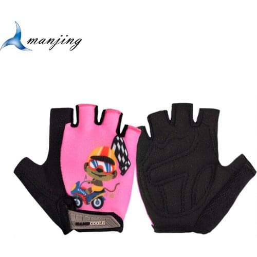 Kids Half Fingers Off Road Gloves Balance Bike Ride Shock Absorption Glove Skating Riding Gloves Dirt Bike ATV MX Climb gloves
